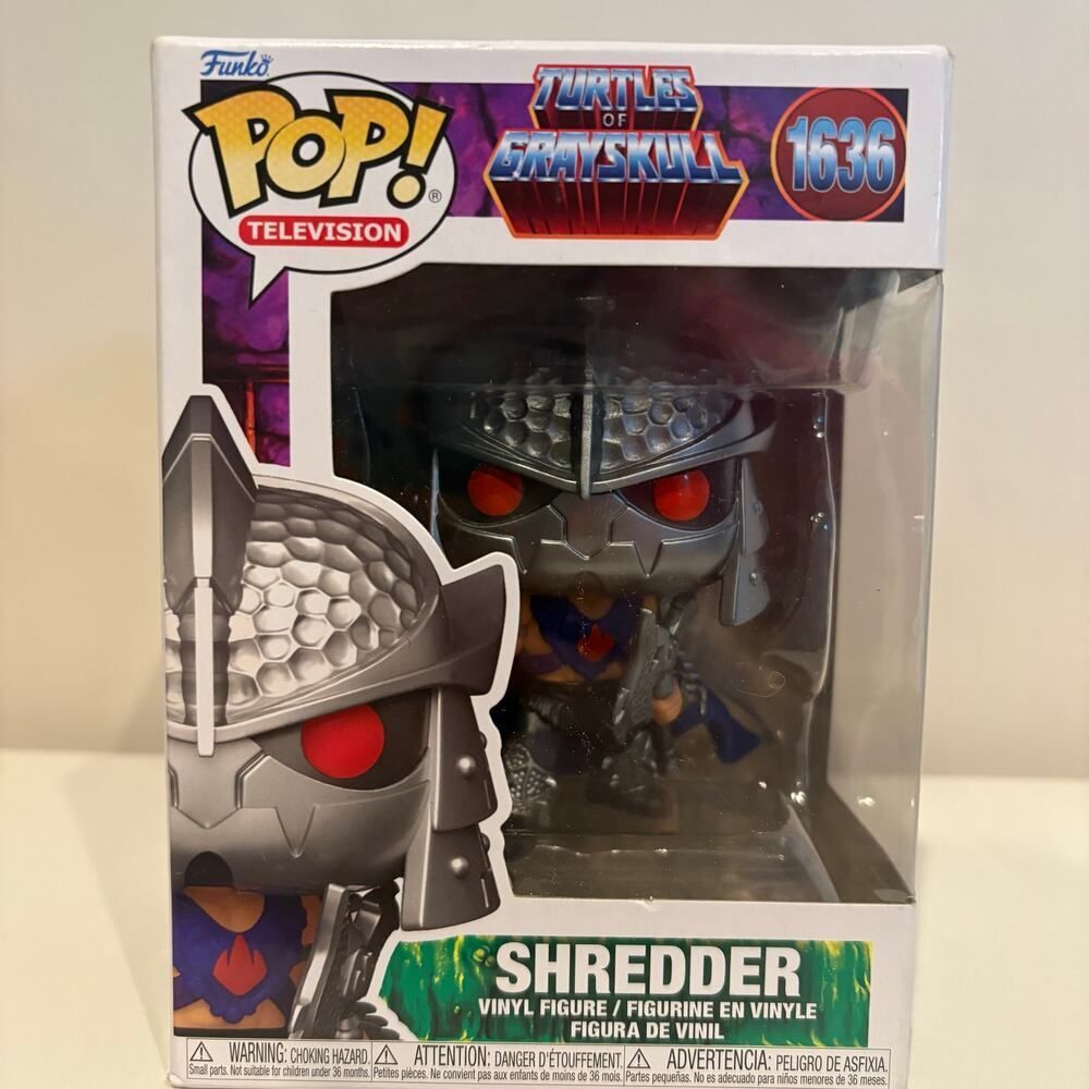 Turtles of Grayskull Shredder Funko Pop 1636